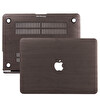 Siyah Macbook Air Kılıf 13 Inç A1369 A1466 Ile Uyumlu 2017 Yılı Öncesi Wood01