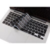 Siyah Klavye Kılıfı Macbook Klavye Koruyucu Air Pro Türkçe Q (eski Usb'li Model 2008/2017) Uyumlu