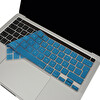 Açık Mavi Macbook Pro Klavye Kılıfı 13inç M1-m2 Türkçe Q Baskı A2338 2289 2251 A2141 Ile Uyumlu