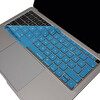Açık Mavi Laptop Macbook Air Klavye Kılıfı Türkçe Q Harf Baskılı A1932 Ile Uyumlu
