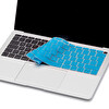 Açık Mavi Laptop Macbook Air Klavye Koruyucu Uk(eu) İngilizce Harf Baskılı A1932 Ile Uyumlu