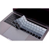 Siyah Gri Macbook Pro Klavye Koruyucu Us-tr Baskı A1706 A1989 A2159 A1707 A1990 Uyumlu Ombre