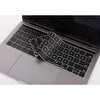 Siyah Macbook Pro Klavye Koruyucu Us-tr Baskı A1706 A1989 A2159 A1707 A1990 Uyumlu