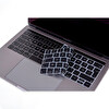 Siyah Macbook Pro Klavye Kılıfı 13inç F-türkçe Daktilotip A1706 1989 2159 A1707 1990 A2338 A2141