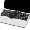 Siyah Laptop Macbook Air Klavye Koruyucu Us-tr Harf Baskılı A1932 Ile Uyumlu