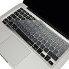 Siyah Gri Laptop Macbook Klavye Koruyucu Türkçe Q (eski Usb’li Model 2008/2017 Yılı) Ile Uyumlu Ombre