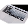 Siyah Gri Macbook Pro Air Klavye Koruyucu Us-tr (eski Usb’li Model 2008/2017 Yılı) Ile Uyumlu Ombre