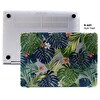 Açık Yeşil Macbook Air Kılıf 13 Inç Flower01nl (eski Usb'li Model 2010-2017) A1369 A1466 Ile Uyumlu