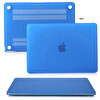 Mavi Macbook Pro Kılıf 15 Inç A1707 A1990 Ile Uyumlu Mat