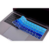 Lacivert Mavi Macbook Pro Klavye Koruyucu Us(abd) İngilizce Baskı A1706 1989 2159 A1707 1990 Uyumlu Ombre