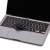 Siyah Macbook Pro Klavye Kılıfı 13inç M1-m2 Uk(eu) İngilizce A2338 2289 2251 A2141 Uyumlu