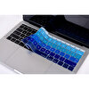Lacivert Mavi Laptop Macbook Pro Klavye Kılıf Us(abd) İngilizce Baskılı A1534 A1708 Ile Uyumlu Ombre
