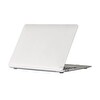 Macbook Air M1 Kılıf 13" Mat İz Yapmaz (TouchID'li M1 Air) A2337 A2179 A1932 ile Uyumlu Şeffaf