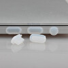 McStorey Şeffaf Macbook Air-Pro Tüm Modeller Toz Önleyici Tıpa Koruma Seti Tablet Telefon Type-C/Kulaklık ile Uyumlu