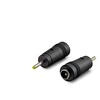 Evimdeyokyok HDX1338 5.5x2.5 (M) To 2.3x0.7 (F) 10Lu Paket Siyah Notebook Adaptör Ucu Çevirici