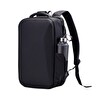 Classone GA-0010 Gauntlet V1 Sert Kabuk Serisi 15.6" Uyumlu WTX Pro Su Geçirmez Kumaş Laptop Çantası Siyah