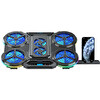 Claws Frost GT6 6x Big 10 Modlu RGB 2x USB Siyah 13" 17" Uyumlu Turbo Led Fan