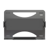 Exvega EX789 Ayarlanabilir Siyah Alüminyum Vesa Bağlantılı Monitör Kolu Uyumlu Laptop Standı