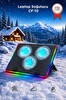 Torima CF10  Ayarlanabilir Rgb Dizüstü Bilgisayar Soğutma Fanı Siyah
