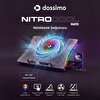 Dossimo Nitrocool S25 Rgb Işıklı LCD Göstergeli Yükselebilen Notebook Soğutucu
