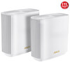 Asus ZenWifi AX XT8 (B-2-PK) Tüm Evi Kapsayan Tri-Band Wi-Fi 6 Mesh Sistemi (Beyaz İkili Paket)