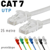 Irenis 25 Metre CAT7 Kablo Ethernet Network İnternet Lan Ağ Kablosu Beyaz