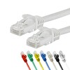 Irenis 5 Metre CAT7 Kablo Ethernet Network İnternet Lan Ağ Kablosu - Beyaz