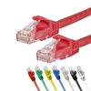 Irenis 10 Metre CAT7 Kablo Ethernet Network İnternet Lan Ağ Kablosu - Kırmızı