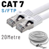 Irenis 20 Metre CAT7 Kablo S/FTP LSZH Ethernet Network Lan Ağ Kablosu Beyaz