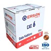 Ersan Kablo 305 M 23AWG Full Bakır CAT6 Kablo Gri