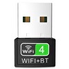 Concord W5 300 Mbps  Wi-Fi & Bluetooth Mini USB Adaptör 2 in 1 Free Driver WiFi ve Bluetooth Adaptör