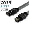 Irenis CAT8 Kablo S/FTP LSZH Ethernet Network LAN Ağ Kablosu 10 Metre