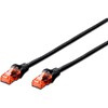 Digitus DK-1617-100/BL 10M Cat 6 Patch-AWG 26 Network Kablosu - Siyah