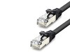 Evimdeyokyok HDX5096 CAT7 10 Gbps 600 Mhz Ethernet Patch Kablosu 20 M - Siyah