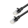 Evimdeyokyok HDX5075 CAT6 1 Gbps 250 Mhz Ethernet Patch Kablosu 20 M - Siyah