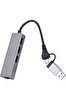 Coverzone USB 3.0 to Ethernet RJ45 LAN Hub 1000Mbps 3 USB 3.0 Portlu Ethernet Adaptör