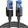 Ugreen 30800 NW153 Cat8 2000MHz Stabil Bant 40GB-s 20 M Yüksek Ağ Hızı Örgülü Ethernet Kablosu