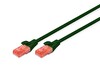 Digitus Cat6 Patch Kablo 5 M Yeşil