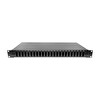 Alfafonet EcoSlide 24 Port SC-DX/LC-QD 1RU Rack Tipi Siyah Fiber Optik Patch Panel