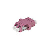 Alfafonet LC/PC Dubleks Multimode OM4 Fiber Optik Adaptör 1 Paket - 25 Adet