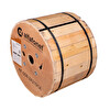 Alfafonet 8 Core Single Loose Tube Fiber Optik Kablo 2 KM Makara