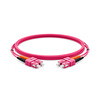 Alfafonet SC/PC-SC/PC Multimode OM4 Dupleks 1 Metre Fiber Patch Cord