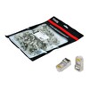 Frisby FNW-RJ4522N RJ45 FTP CAT6 Metal Konnektör 100'lü Paket