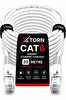 Torn CAT6 Ethernet RJ45 LAN İnternet Modem Router Bilgisayar Kablosu - 20 Metre