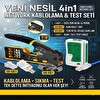 Electroon HT0204 Yeni Nesil 4'ü 1 Arada Network Kablolama ve Test Seti