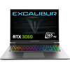 Excalibur G911.1180-BD60X-C Intel i7-11800H 15.6" 16 GB RAM 250 GB Nvme SSD 6 GB RTX3060 FreeDOS Gaming Laptop