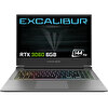Casper Excalibur G911.1270-DV60X-B Intel 12. Nesil i7 12700H 15.6" 32 GB RAM 500 GB NVMe SSD 6 GB RTX 3060 FreeDOS Gaming Laptop
