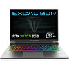 Casper Excalibur G911.1270-DV70X-C Intel 12. Nesil i7 12700H 16" 32 GB RAM 500 GB NVMe SSD 8 GB RTX 3070 Ti FreeDOS Gaming Laptop