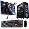 İzoly Entei X Intel Core i3-12100F 24" 16 GB RAM 512 GB M.2 NVMe SSD 8 GB RX580 FreeDOS Masaüstü Oyun Bilgisayarı