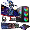 Zeiron TSX10 Intel Core i5 3470 23.8" 16 GB RAM 256 GB SSD 1 TB HDD 8 GB RX580 Curved FreeDOS Oyun Bilgisayarı